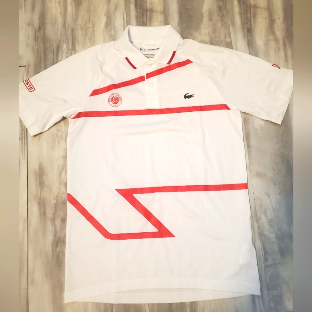 Lacoste Roland Garros Djokovic tennis polo
